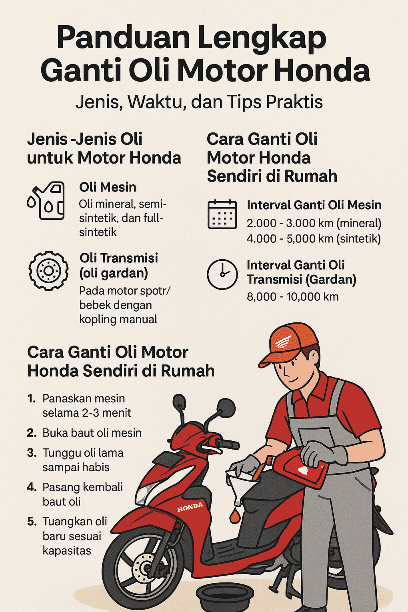 Panduan Lengkap Oli Motor Untuk Pemula Memahami Dan Memilih Pelumas Terbaik Demi Performa Optimal Mesin Anda