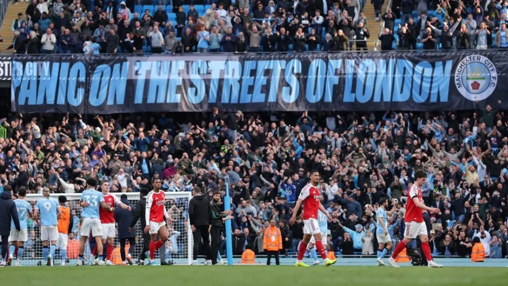 Hajar Arsenal City Pepet Puncak Klasemen Liga Inggris Selisih 3 Poin