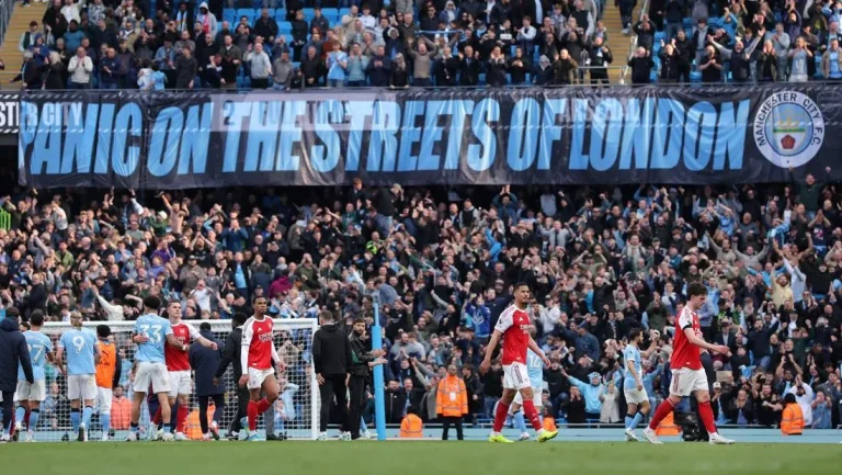 Hajar Arsenal City Pepet Puncak Klasemen Liga Inggris Selisih 3 Poin