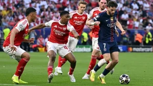 Final Liga Champions Psg Vs Arsenal Imbang 1 1 Lanjut Extra Time