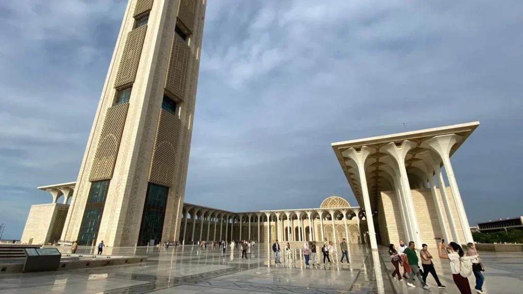 Megah Djamaa El Djazair Masjid Terbesar Di Afrika Dengan Menara Tembus Langit