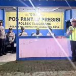 Polisi Siagakan 22 Pos Pantau Di Tangerang Cegah Gangguan Kamtibmas