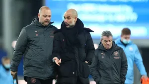 Terungkap Sosok Yang Diajak Bicara Pep Guardiola Bukan Sosok Tak Berwujud