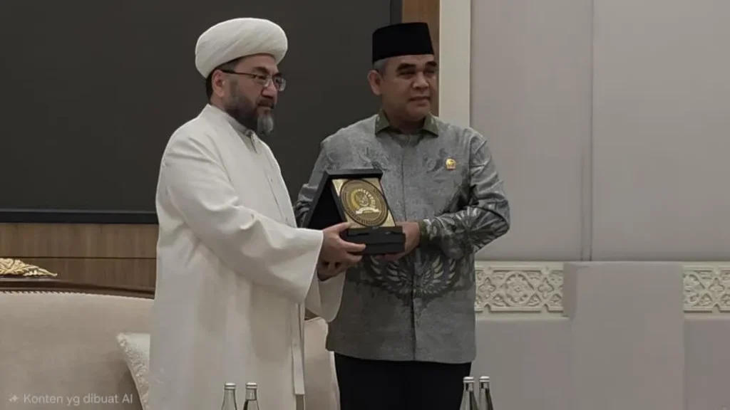 Ketua Mpr Muzani Bahas Islam Toleran Dan Persatuan Dengan Grand Mufti Uzbekistan