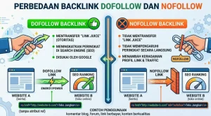 Memahami Perbedaan Backlink Dofollow Dan Nofollow Untuk Strategi Seo Dan Aset Digital Bisnis