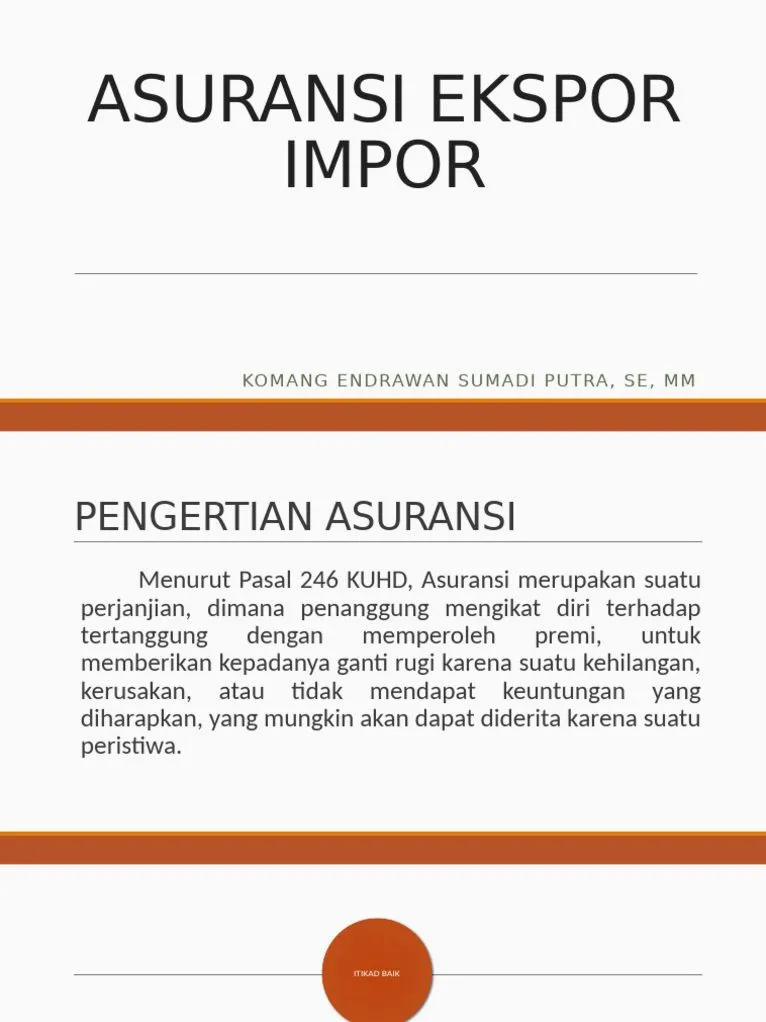 Mengapa Asuransi Barang Ekspor Impor Sangat Krusial Bagi Bisnis Perdagangan Internasional