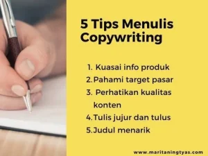 Panduan Lengkap Cara Menulis Copywriting Yang Membuat Orang Beli Untuk Meningkatkan Penjualan Bisnis